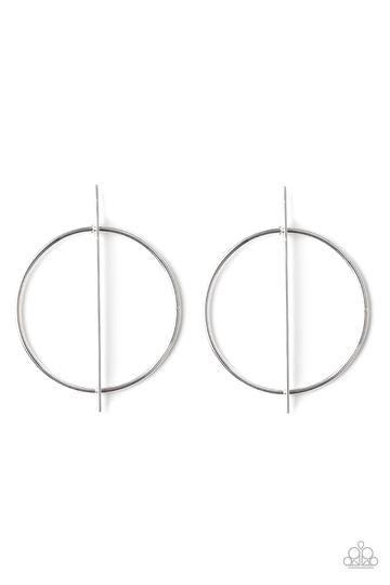 Vogue Visionary - Silver Post Earrings