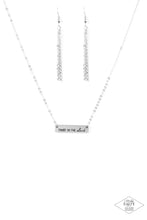 Load image into Gallery viewer, Trust In The Lord - Silver Necklace