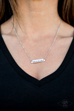 Load image into Gallery viewer, Trust In The Lord - Silver Necklace