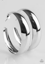 Cargar imagen en el visor de la galería, Gypsy Goals - Silver Hoop Earrings (more colors)