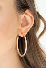 Load image into Gallery viewer, Comin&#39; Into Money - Gold Hoop Earrings (more colors)