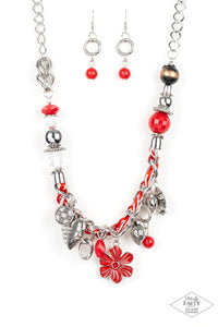 Charmed, I Am Sure - Red Necklace