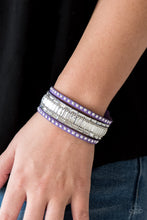 Cargar imagen en el visor de la galería, Rock Star Rocker - Purple Bracelet