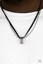 Load image into Gallery viewer, The Ring Bearer - Black Necklace