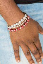 Cargar imagen en el visor de la galería, Girly Girl Glamour - Red Bracelet