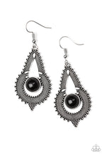 Load image into Gallery viewer, Zoomin Zumba - Black Earrings