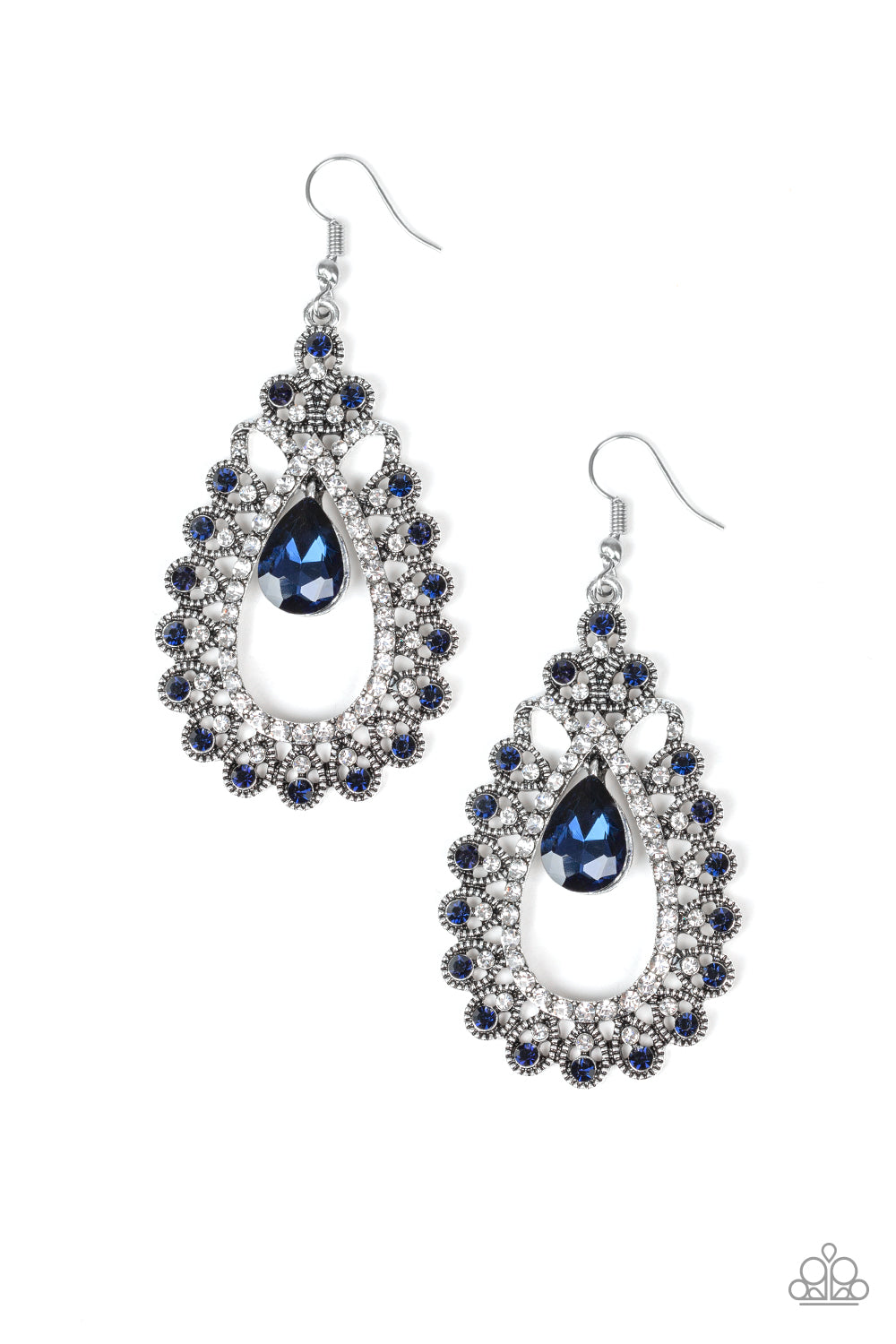 All About Business - Blue Earrings