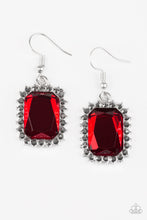 Load image into Gallery viewer, Downtown Dapper - Red Earrings