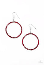 Load image into Gallery viewer, Stoppin Traffic - Red Earrings