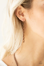 Cargar imagen en el visor de la galería, Mechanical Mayhem - Copper Lanyard Necklace