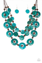 Cargar imagen en el visor de la galería, Catalina Coastin&#39; - Blue Necklace