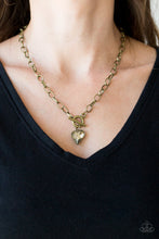 Cargar imagen en el visor de la galería, Princeton Princess - Brass Necklace