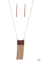 Cargar imagen en el visor de la galería, Totally Tassel - Copper Necklace
