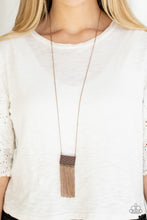 Cargar imagen en el visor de la galería, Totally Tassel - Copper Necklace