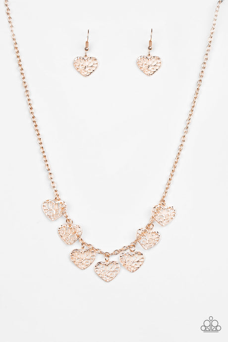 Less Is AMOUR - Rose Gold Necklace