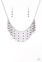 Cargar imagen en el visor de la galería, Harlem Hideaway - Purple Necklace