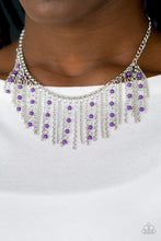 Cargar imagen en el visor de la galería, Harlem Hideaway - Purple Necklace