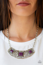 Cargar imagen en el visor de la galería, Feeling Inde-PENDANT - Purple Necklace