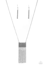 Cargar imagen en el visor de la galería, Totally Tassel - Silver Necklace