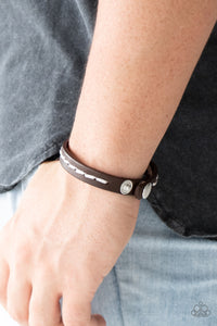 First Class TRAVELER - Brown Urban Bracelet