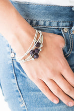 Cargar imagen en el visor de la galería, Marvelously Magnetic - Purple Bracelet