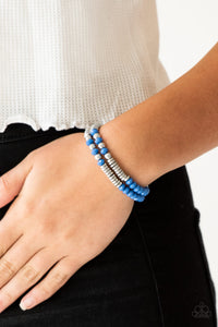 Downright Dressy - Blue Bracelet