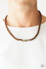 Load image into Gallery viewer, Just In MARITIME - Brass Necklace