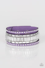Cargar imagen en el visor de la galería, Rock Star Rocker - Purple Bracelet