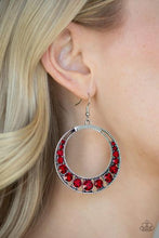 Cargar imagen en el visor de la galería, Ka-POW Dazzle - Red Earrings