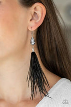 Load image into Gallery viewer, Showgirl Showcase - Black Earrings