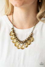 Cargar imagen en el visor de la galería, Fashionista Flair - Brass Necklace