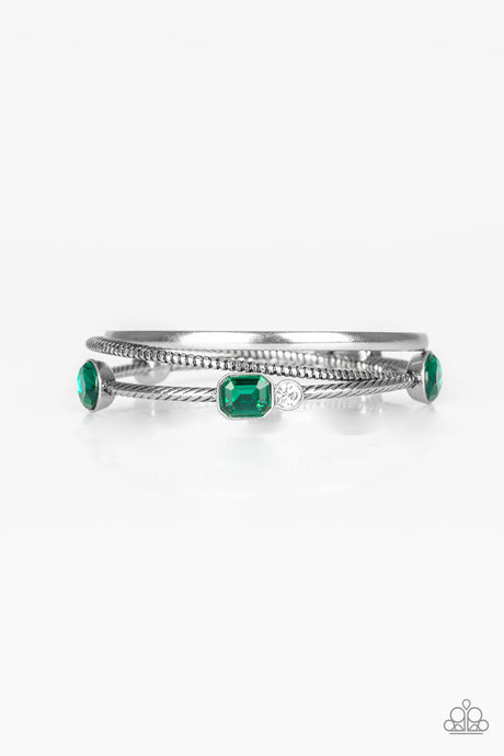 City Slicker Sleek - Green Bracelet