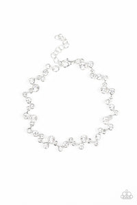 Starlit Stunner - White Bracelet