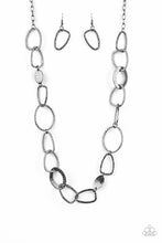 Cargar imagen en el visor de la galería, Metro Nouveau - Black Necklace