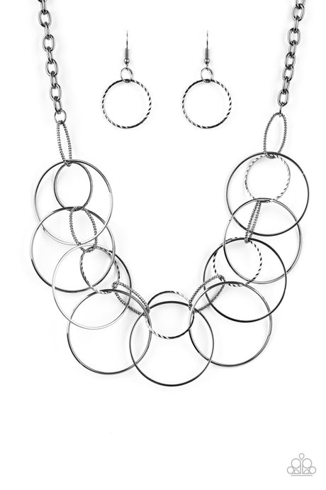 Circa de Couture - Black Necklace