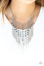 Cargar imagen en el visor de la galería, First Class Fringe - Blue Necklace