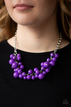 Cargar imagen en el visor de la galería, Walk This BROADWAY - Purple Necklace