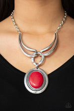 Load image into Gallery viewer, Divide and RULER - Red Necklace