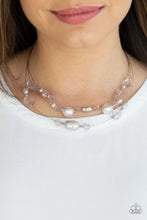 Cargar imagen en el visor de la galería, Pacific Pageantry - Silver Necklace