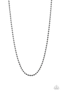 Cadet Casual - Black Urban Necklace