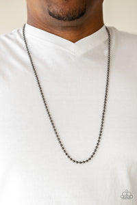 Cadet Casual - Black Urban Necklace