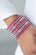 Load image into Gallery viewer, All Hustle and Hairspray - Pink Bracelet