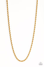 Load image into Gallery viewer, Double Dribble - Gold Urban Necklace