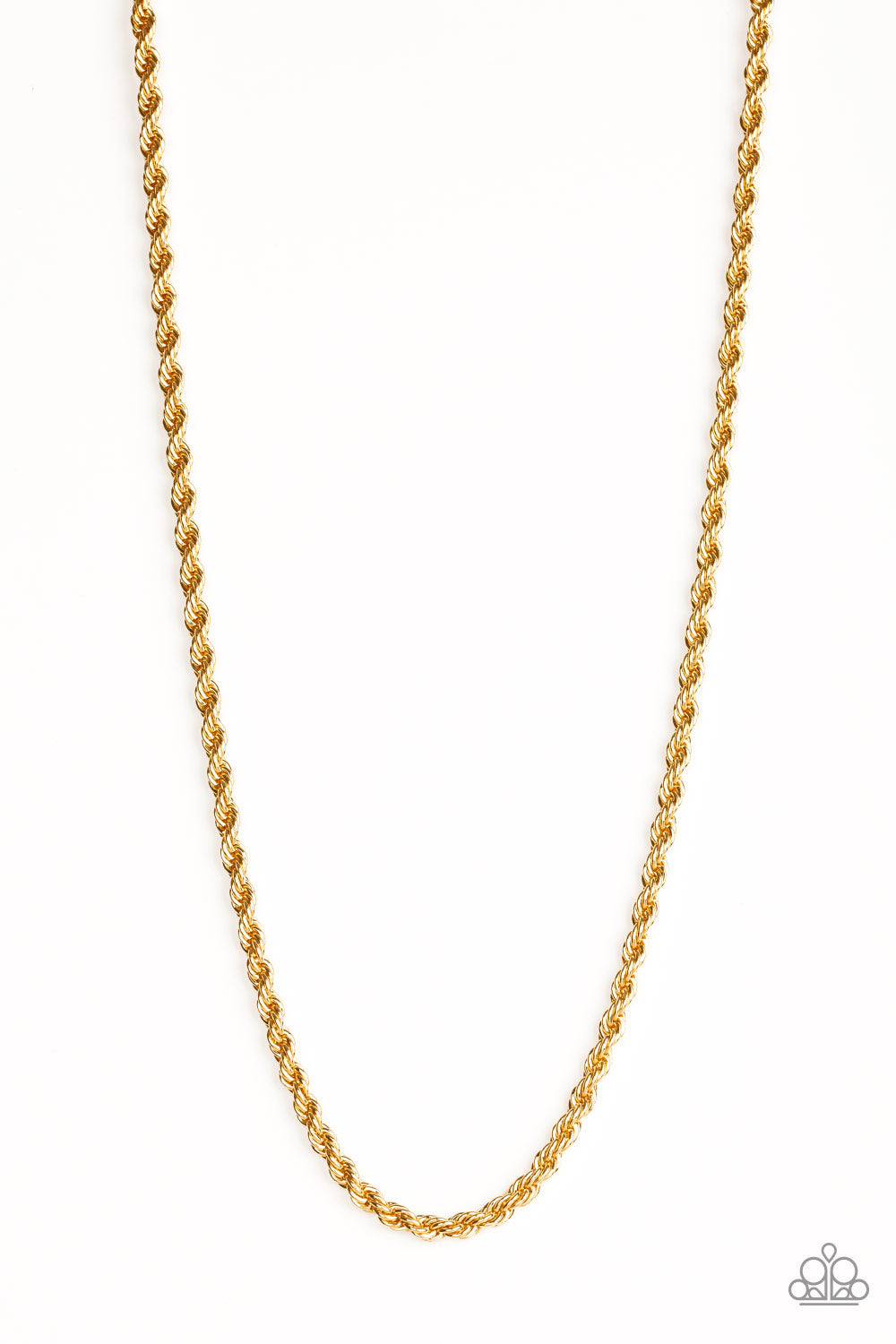 Double Dribble - Gold Urban Necklace