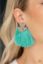 Load image into Gallery viewer, Make Some PLUME  - Blue Post Earrings (more colors)