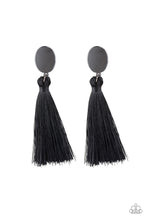 Cargar imagen en el visor de la galería, Va Va PLUME - Black Earrings
