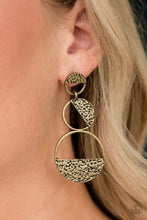 Cargar imagen en el visor de la galería, Triple Trifecta - Gold Earrings