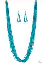 Load image into Gallery viewer, Congo Colada - Blue Necklace