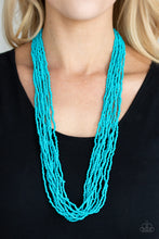 Load image into Gallery viewer, Congo Colada - Blue Necklace