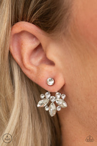 Crystal Constellations - White Post Earrings